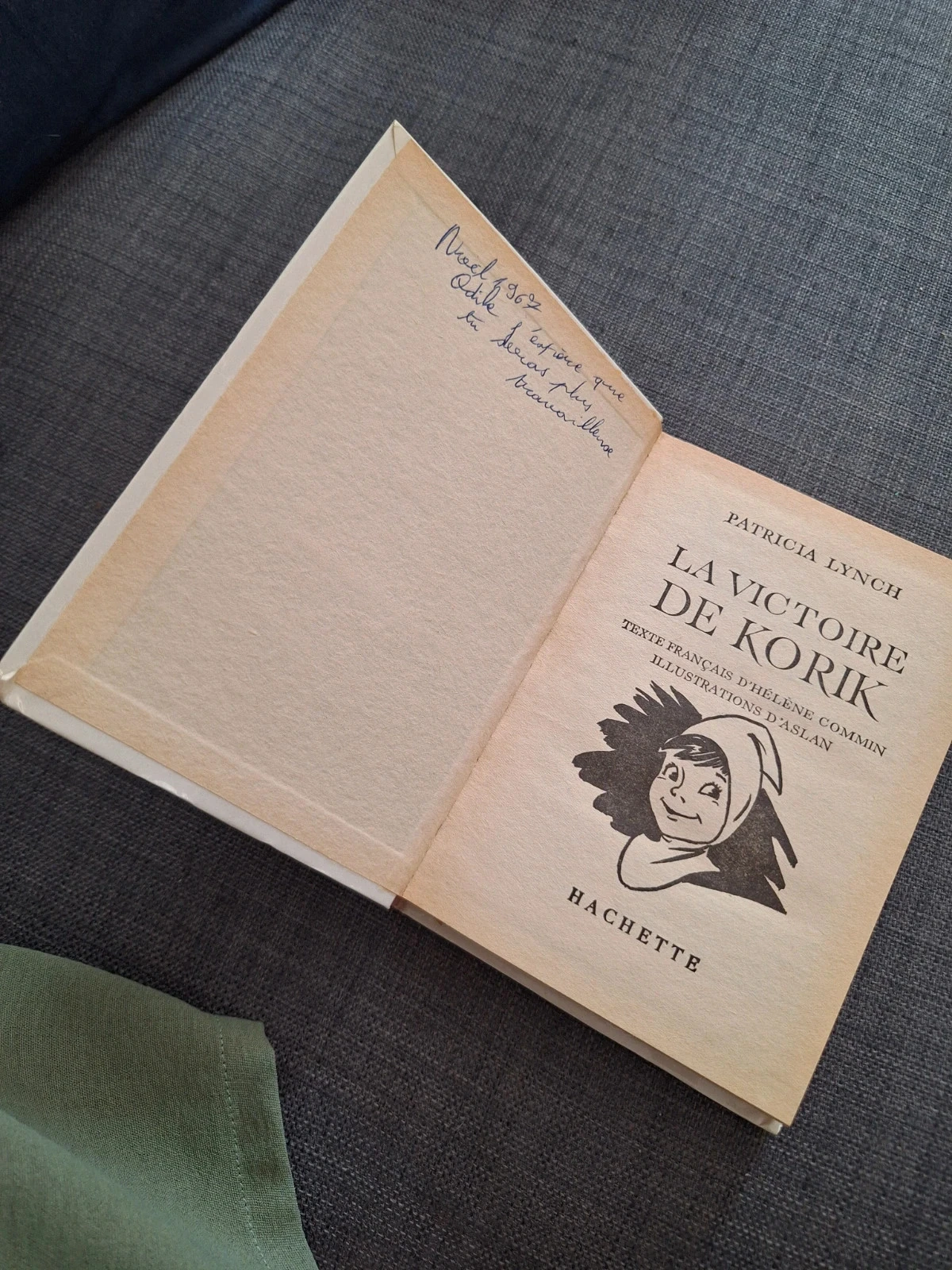 Livro vintage "La Victoire de Korik" - Patricia Lynch – photo 5